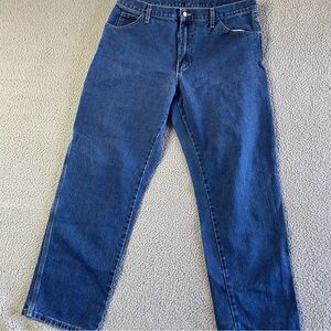 Dickies Carpenter Jeans Mens 36x32 Classic Blue denim